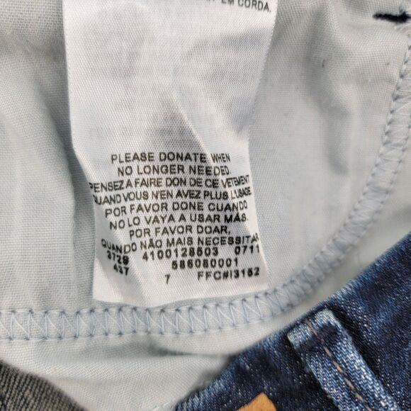 Levi's LVC Women's Mid-Rise Flair Vintage Retro Style Sew-on Buttons Jeans 8 - Picture 5 of 15